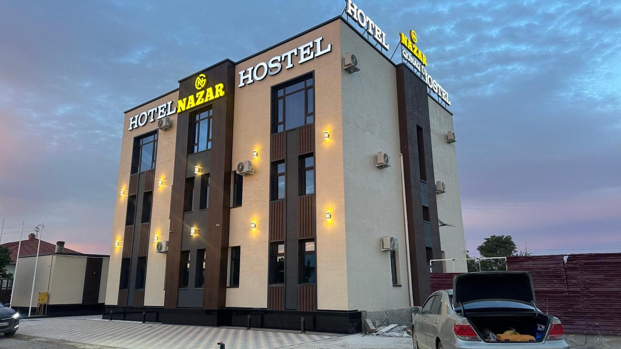 Nazar Hotel & Hostel Turkistan Exterior photo